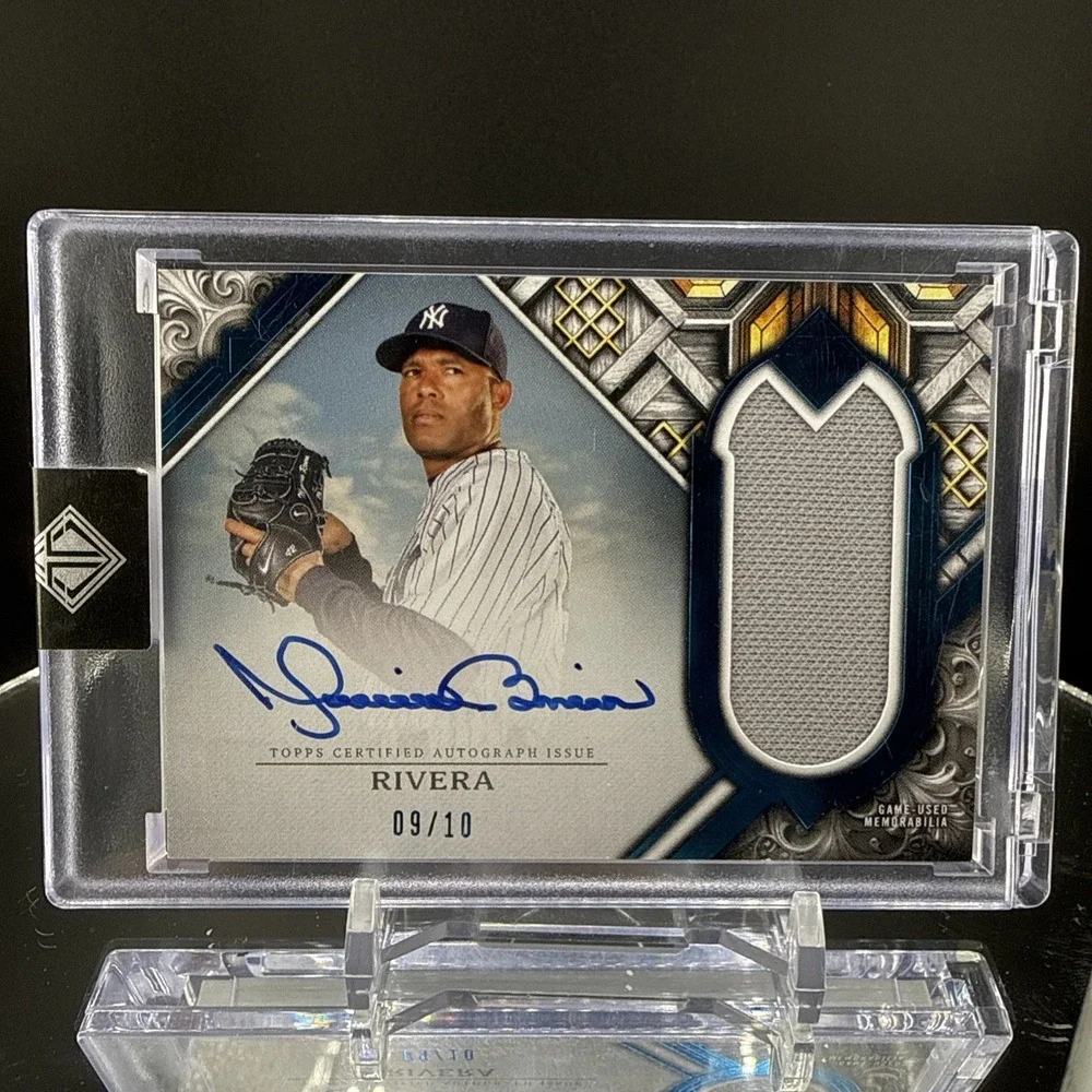 2025 Topps Transcendent Mariano Rivera Auto/patch /10 - TCAR-MR
